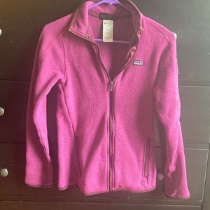 Patagonia Better Sweater Women's Fleece Jacket Sz XS Purple Full Zip jacket.